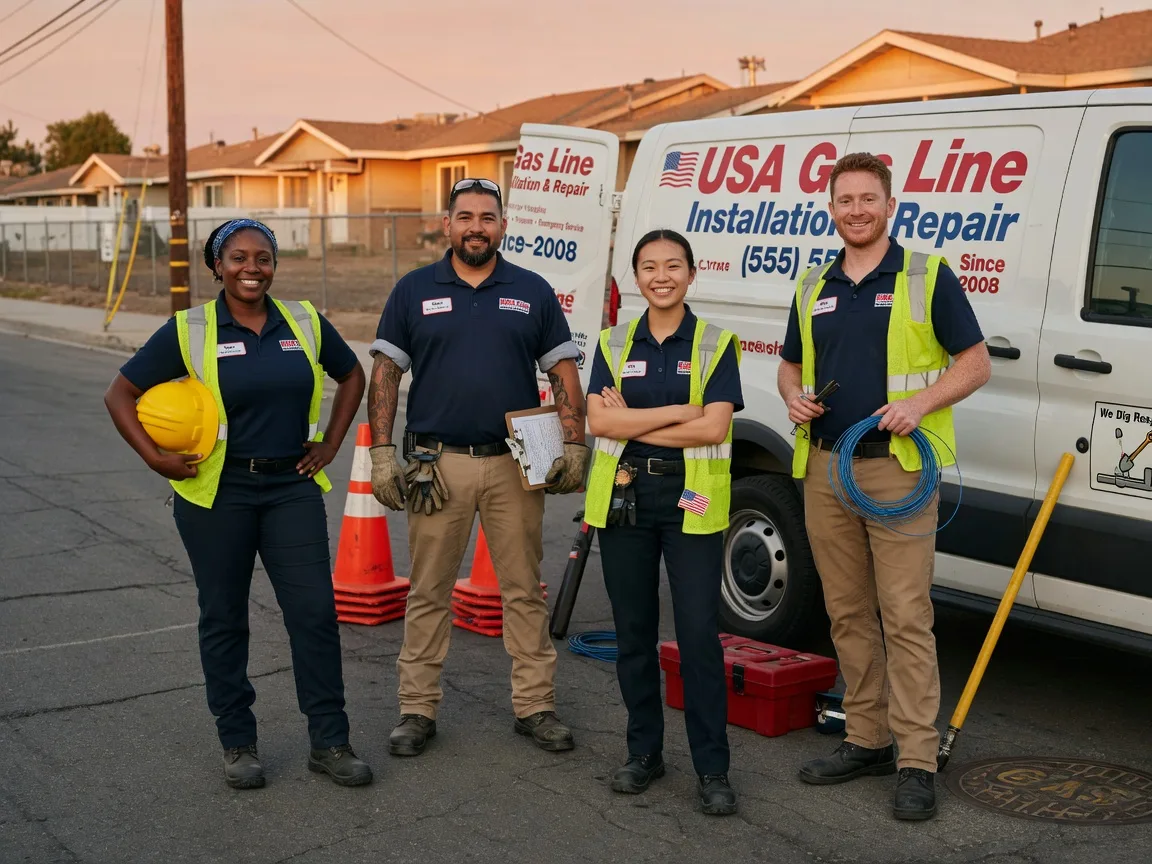 Gas Line Installation company in Grantsburg, IL