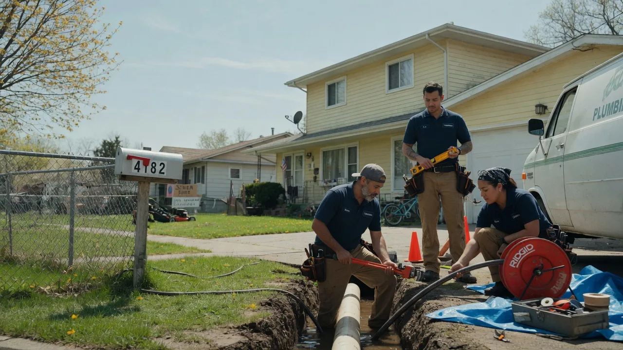 Gas Line Repair in Grantsburg, IL near me